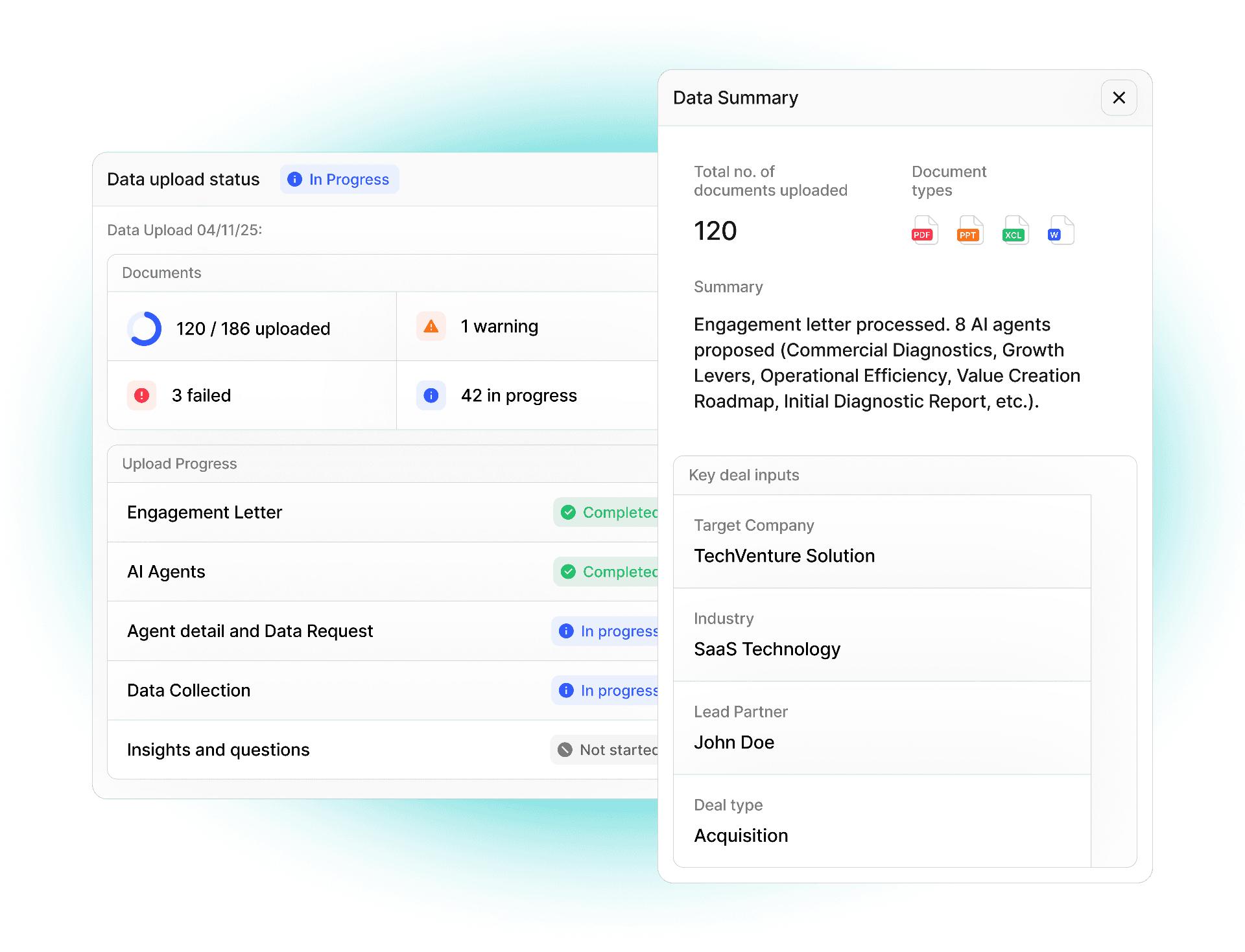 Data ingestion interface